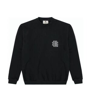 Eric Emanuel Black Logo Crewneck Sweatshirt – Size XL